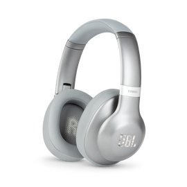 JBL EVEREST™ 710 - Silver - Wireless Over-ear headphones - Hero