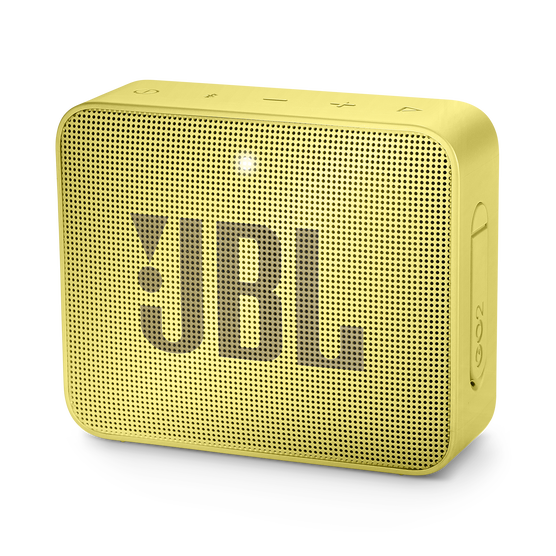 JBL Go 2 - Lemonade Yellow - Portable Bluetooth speaker - Hero