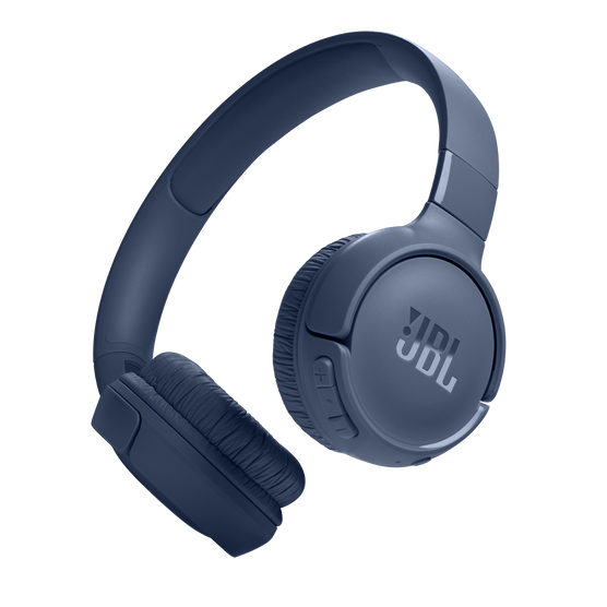 JBL Tune 520BT - Blue - Wireless on-ear headphones - Hero
