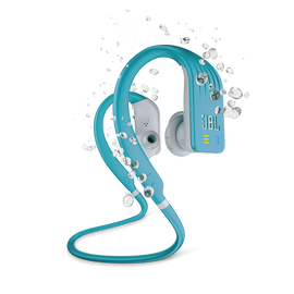 JBL Endurance DIVE - Teal - Waterproof Wireless In-Ear Sport Headphones with MP3 Player - Hero