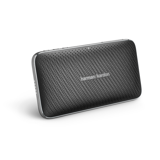 Harman Kardon Esquire Mini 2 - Black - Ultra-slim and portable premium Bluetooth Speaker - Hero