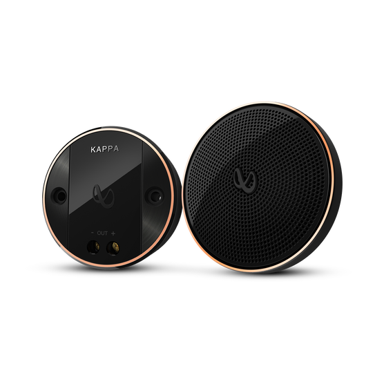 KAPPA 20MX - Black - Kappa 20mx&mdash;2" (50mm) car audio dome midrange w/ bandpass crossover enclosure - Hero