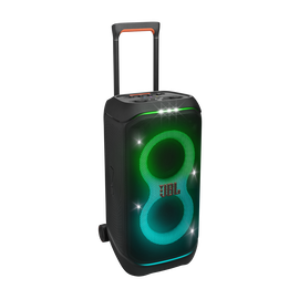 JBL PartyBox Stage 320 - Black - Portable party speaker with wheels - Hero