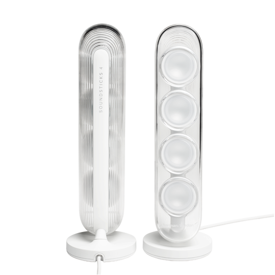 Harman Kardon SoundSticks 4 - White - Bluetooth Speaker System - Detailshot 4