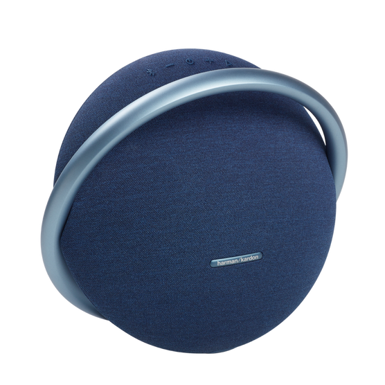 Harman Kardon Onyx Studio 7 - Blue - Portable Stereo Bluetooth Speaker - Hero