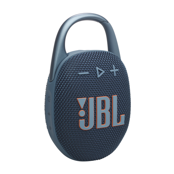 JBL Clip 5 - Blue - Ultra-portable waterproof speaker - Hero