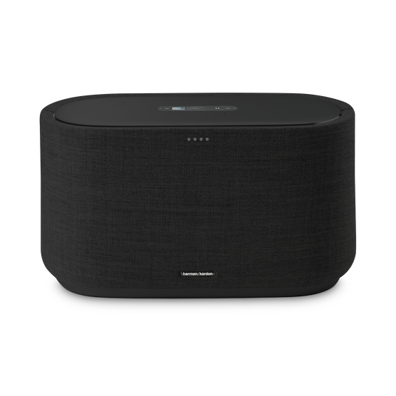 Harman Kardon Citation 500 - Black - Large Tabletop Smart Home Loudspeaker System - Front