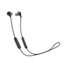 JBL Endurance RUNBT - Black - Sweatproof Wireless In-Ear Sport Headphones - Hero