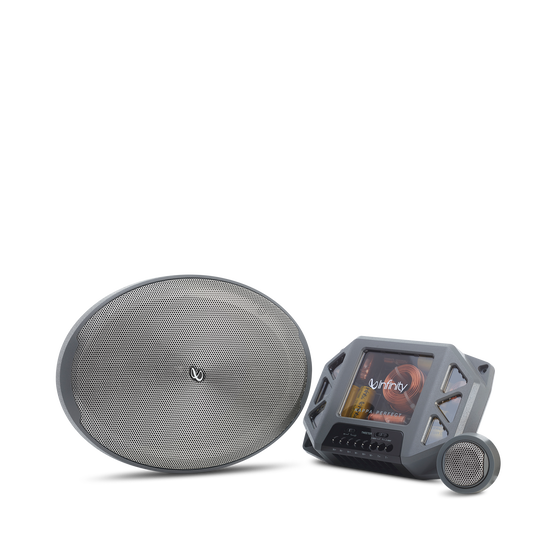 Perfect 900 - Black - 6" x 9" (152mm x 230mm) extreme-performance 2-way component system - Hero