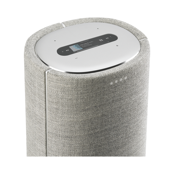 Harman Kardon Citation Tower - Grey - Smart Premium Floorstanding Speaker that delivers an impactful performance - Detailshot 1