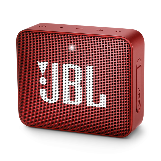 JBL Go 2 - Ruby Red - Portable Bluetooth speaker - Hero