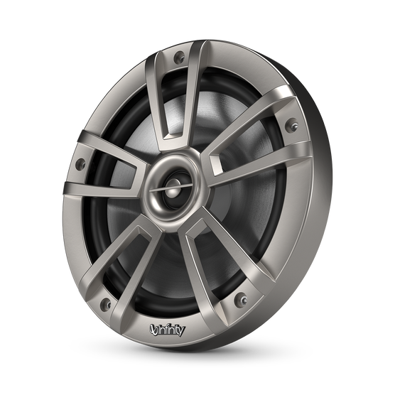 Reference 822MLT - Graphite - Reference 822MLT—8" (200mm) two-way marine audio multi-element speaker – titanium - Hero
