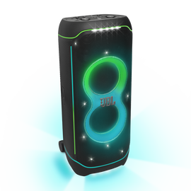 JBL PartyBox Ultimate - Black - Massive party speaker with powerful sound, multi-dimensional lightshow, and splashproof design. - Hero
