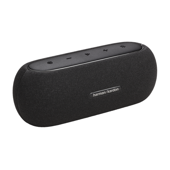 Harman Kardon Luna - Black - Elegant portable Bluetooth speaker with 12 hours of playtime - Hero