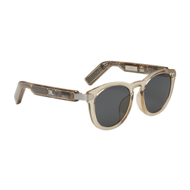 JBL Soundgear Frames Round - Amber - Audio Glasses - Hero