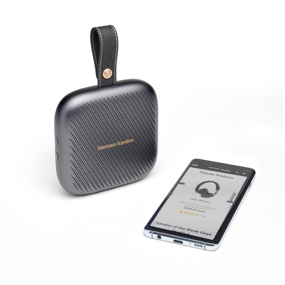 Harman Kardon Neo - Space Gray - Portable Bluetooth speaker - Detailshot 1