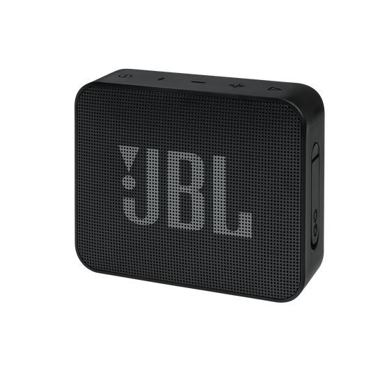 JBL Go Essential - Black - Portable Waterproof Speaker - Hero
