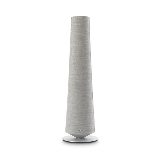 Harman Kardon Citation Tower - Grey - Smart Premium Floorstanding Speaker that delivers an impactful performance - Front