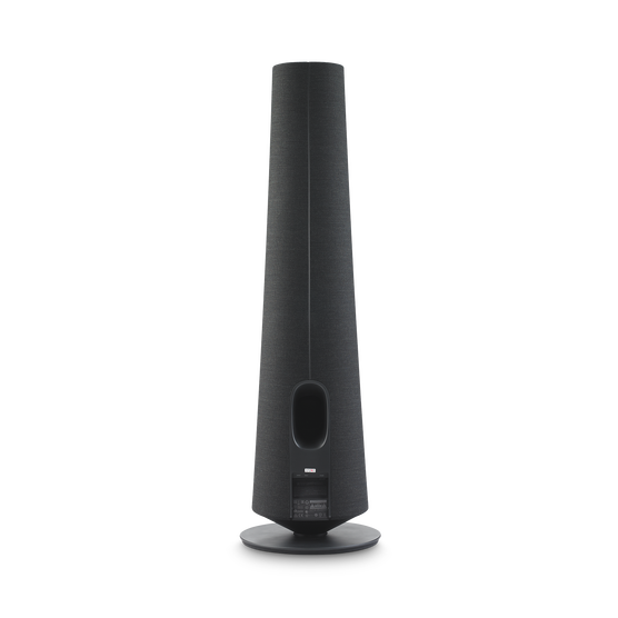 Harman Kardon Citation Tower - Black - Smart Premium Floorstanding Speaker that delivers an impactful performance - Back