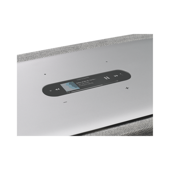 Harman Kardon Citation 500 - Grey - Large Tabletop Smart Home Loudspeaker System - Detailshot 1