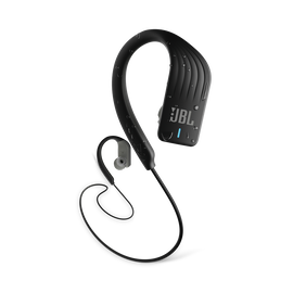 JBL Endurance SPRINT - Black - Waterproof Wireless In-Ear Sport Headphones - Hero