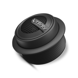 Reference 075tx - Black - 3/4" (19mm) stand-alone component tweeter with passive crossover network - Hero