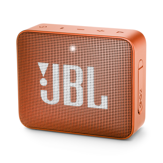 JBL Go 2 - Coral Orange - Portable Bluetooth speaker - Hero