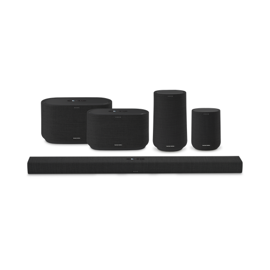 Harman Kardon Citation 500 - Black - Large Tabletop Smart Home Loudspeaker System - Detailshot 5