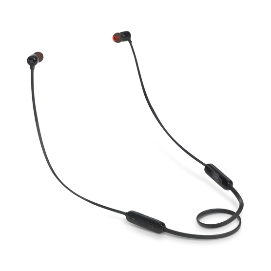 JBL Tune 110BT - Black - Wireless in-ear headphones - Hero