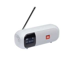 JBL Tuner 2 - White - Portable DAB/DAB+/FM radio with Bluetooth - Hero