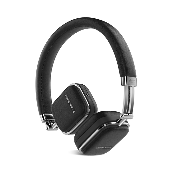 Soho Wireless - Black - Premium, on-ear headset with simplified Bluetooth® connectivity. - Hero